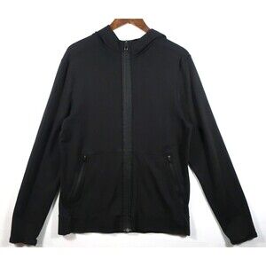 Lululemon Men's Surge ? Full Zip Hoodie Sweatshirt Black M4605S Size Medium
